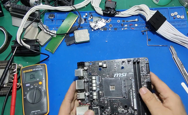 天水华硕电脑主板维修